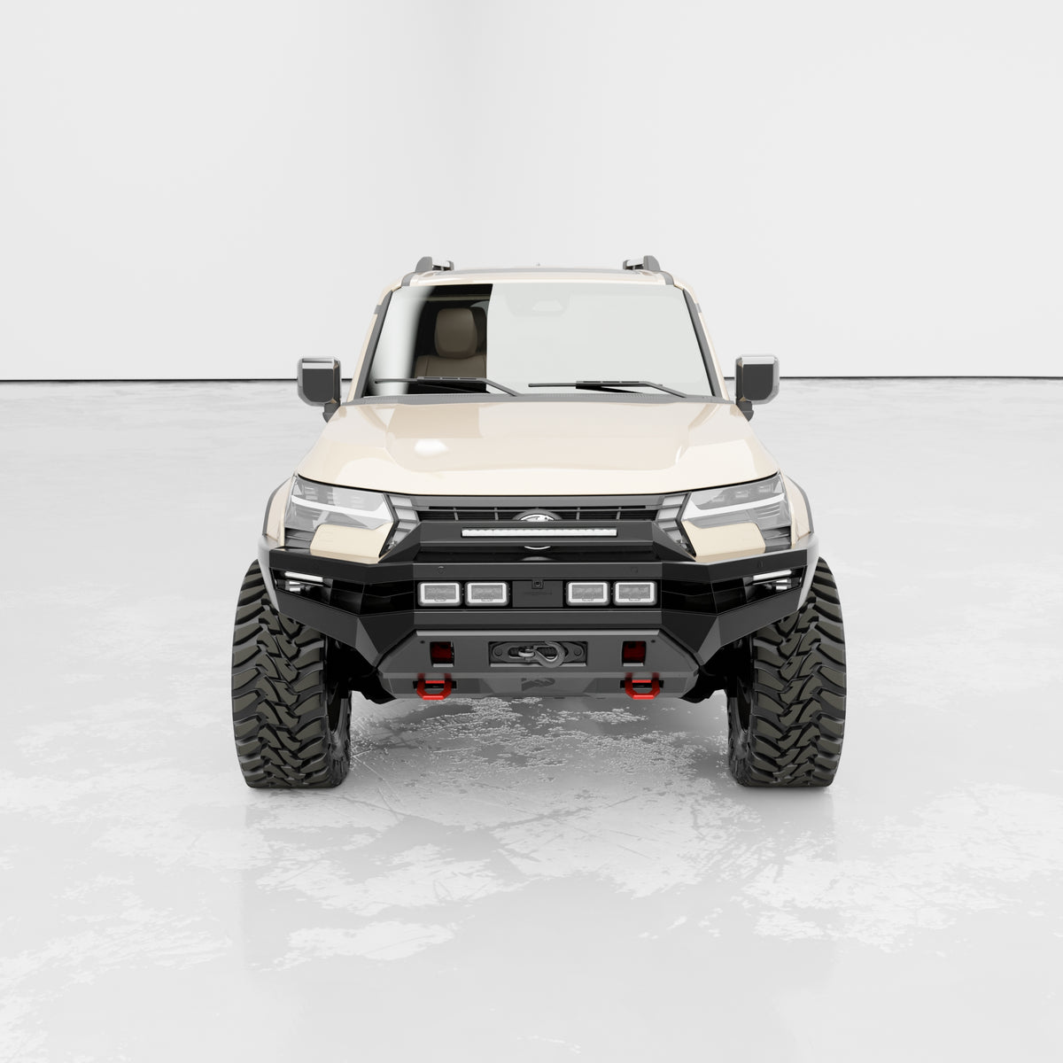 PEAK GX1 Hustler Dakar Light Bar Edition Bull Bar for Lexus GX550, view 2