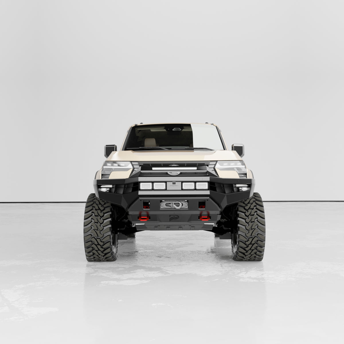 PEAK GX1 Hustler Dakar Light Bar Edition Bull Bar for Lexus GX550, view 6