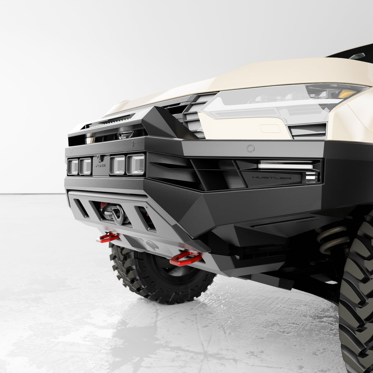 PEAK GX1 Hustler Dakar Light Bar Edition Bull Bar for Lexus GX550, view 9