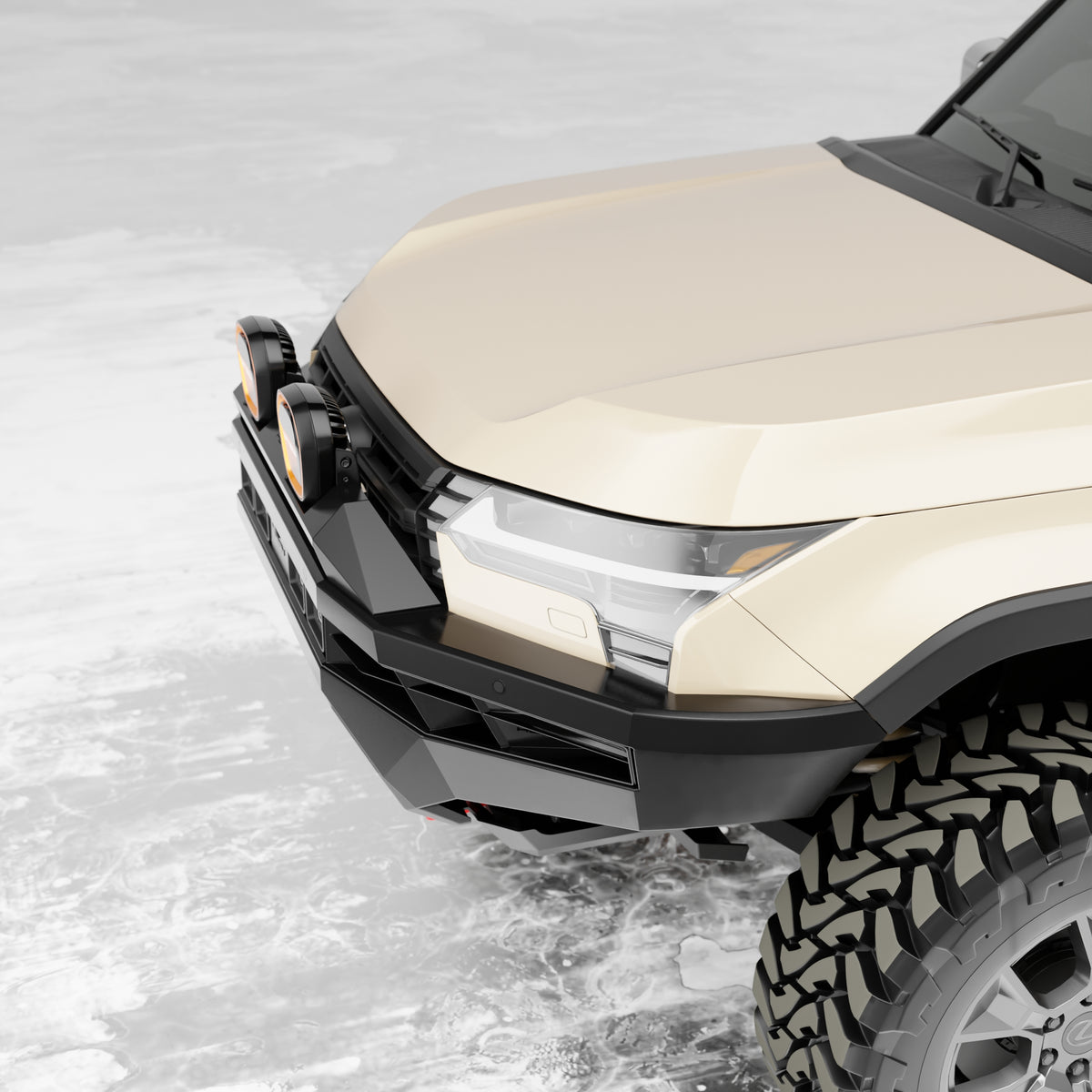 PEAK GX1 Hustler Dakar Type X EVO Bull Bar for Lexus GX550, view 8