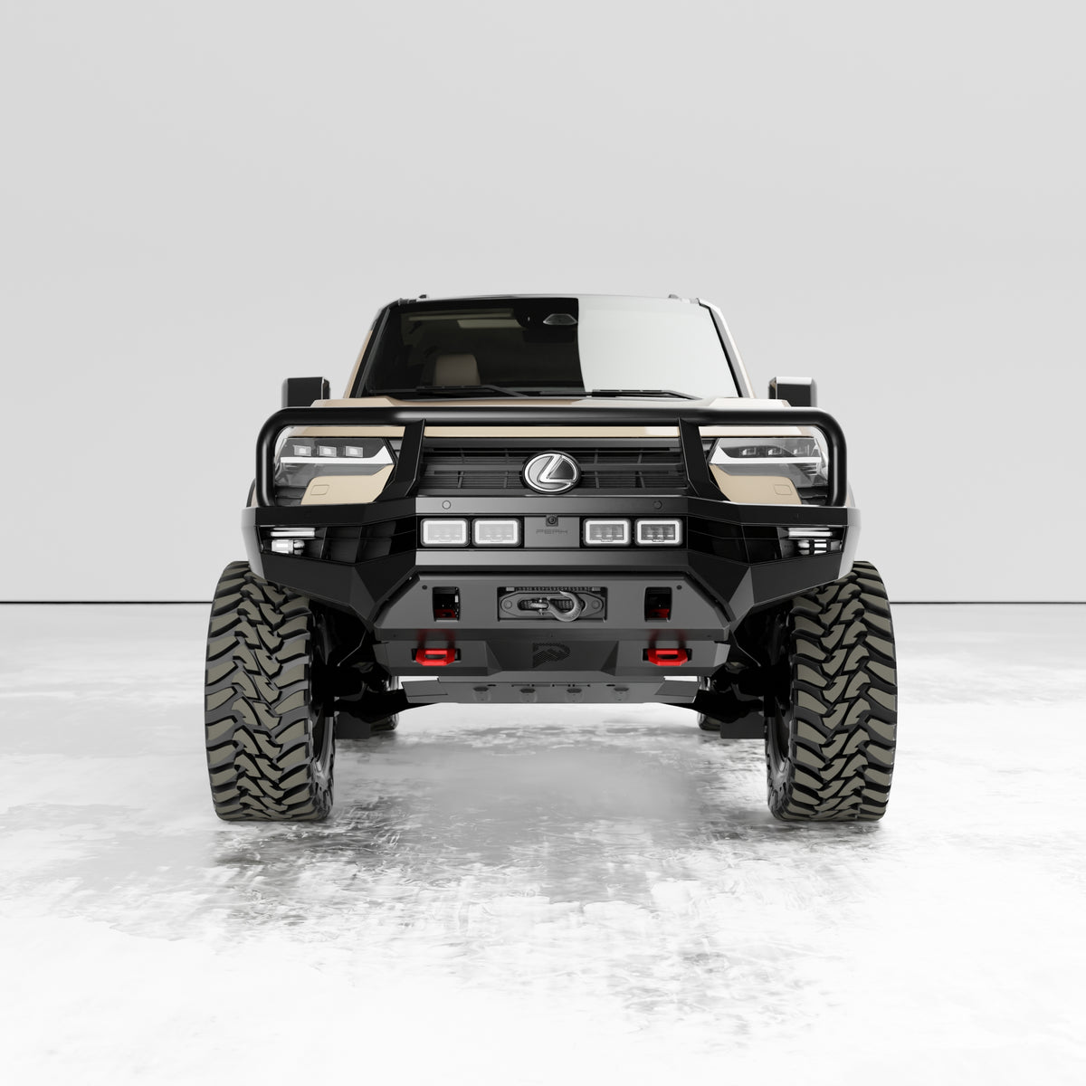 PEAK GX1 Hustler Triple Loop Bull Bar for Lexus GX550, view 6