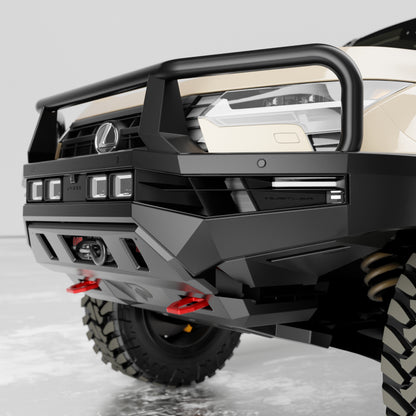 PEAK GX1 Hustler Triple Loop Bull Bar for Lexus GX550, view 9