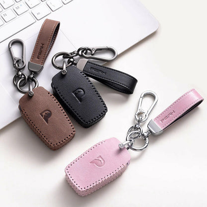 PEAK Leather Key Case for KGM SsangYong Musso, view 2