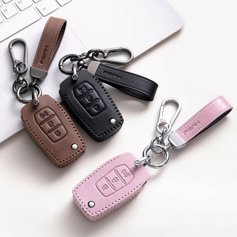 PEAK Leather Key Case for KGM SsangYong Musso
