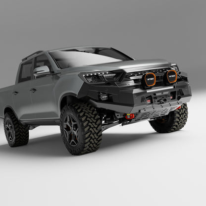PEAK M1 NightHawk Steel Bull Bar (No Loop) for KGM SsangYong Musso