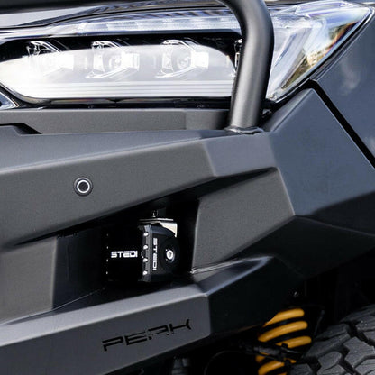 PEAK R1 NightHawk Steel Bull Bar (Triple Loop) for KGM SsangYong Rexton, view 22