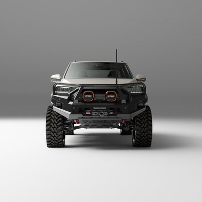 PEAK R1 NightHawk Triple Loop Steel Bull Bar for KGM SsangYong Musso Ultimate 2025+, view 10