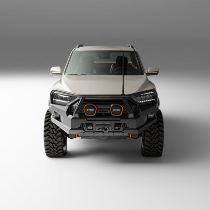PEAK R1 NightHawk Triple Loop Steel Bull Bar for KGM SsangYong Musso Ultimate 2025+, view 9