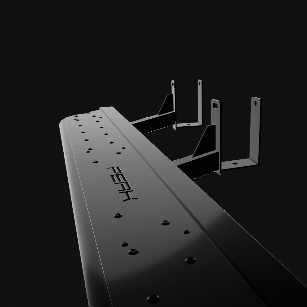 PEAK Rock Sliders (Side Steps) for KGM SsangYong Musso, view 7