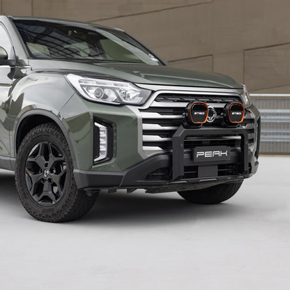 PEAK Steel Nudge Bar for KGM SsangYong Musso 2018+, view 2