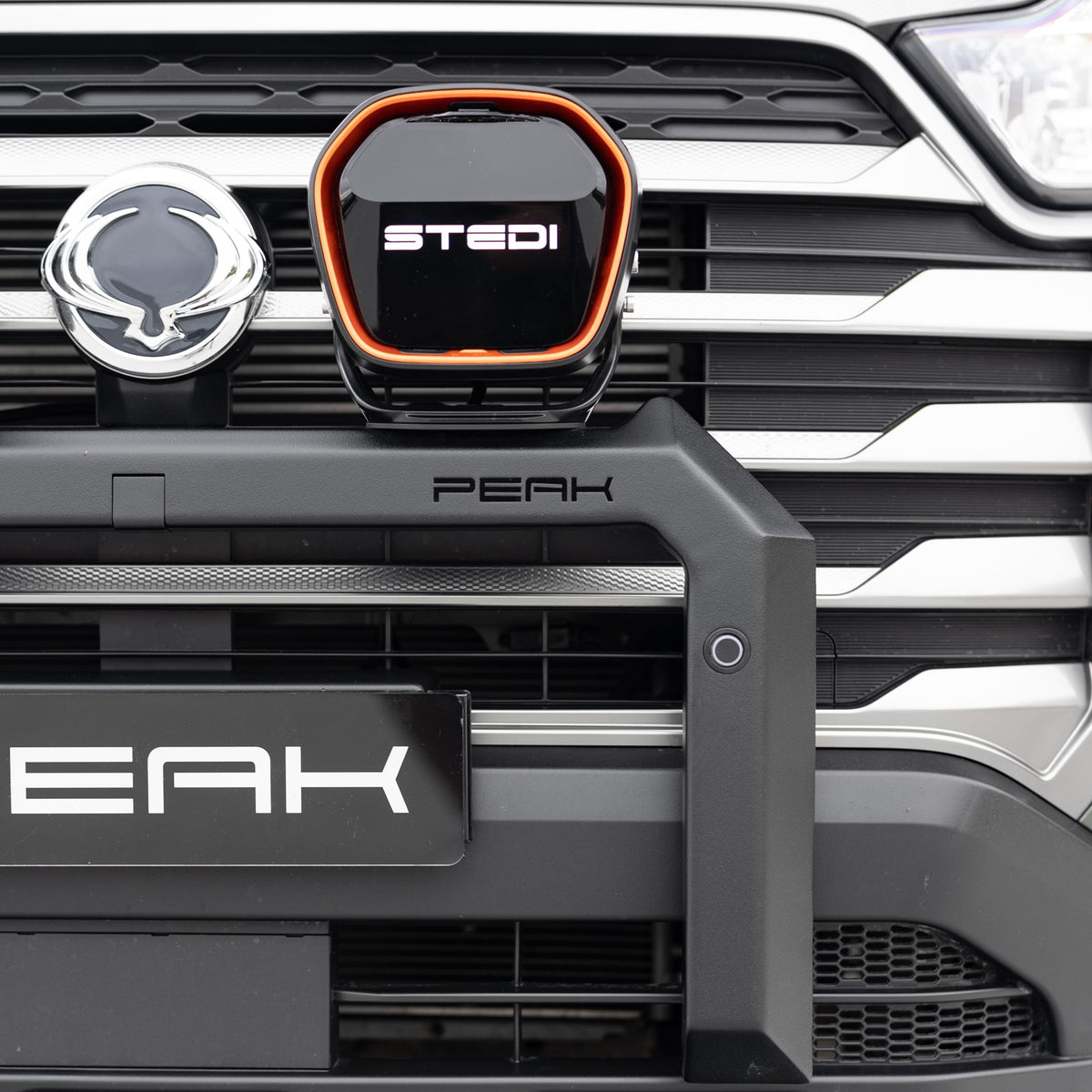 PEAK Steel Nudge Bar for KGM SsangYong Musso 2018+, view 4