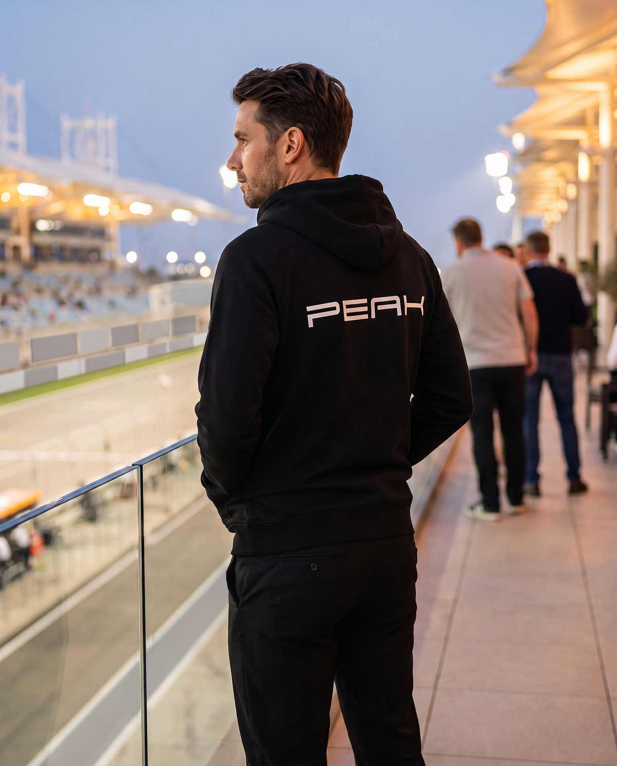 PEAK Supply Hoodie with back print, view 4