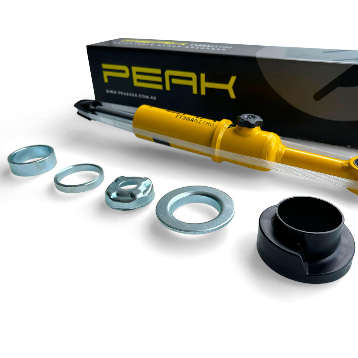 PEAK TT35A Nitro 4 Step Adjustable Front Shock Absorber for KGM SsangYong Musso & Rexton, view 4