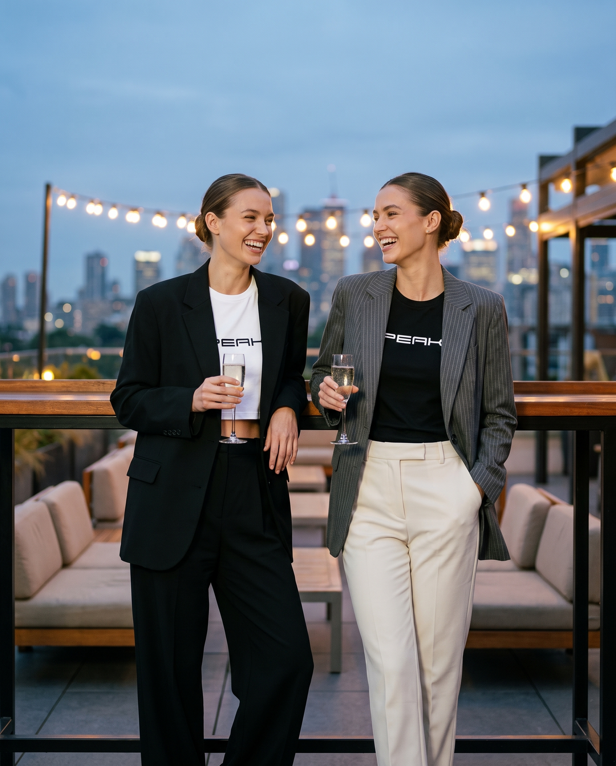 PEAK Women's Crop Tee, view 4
