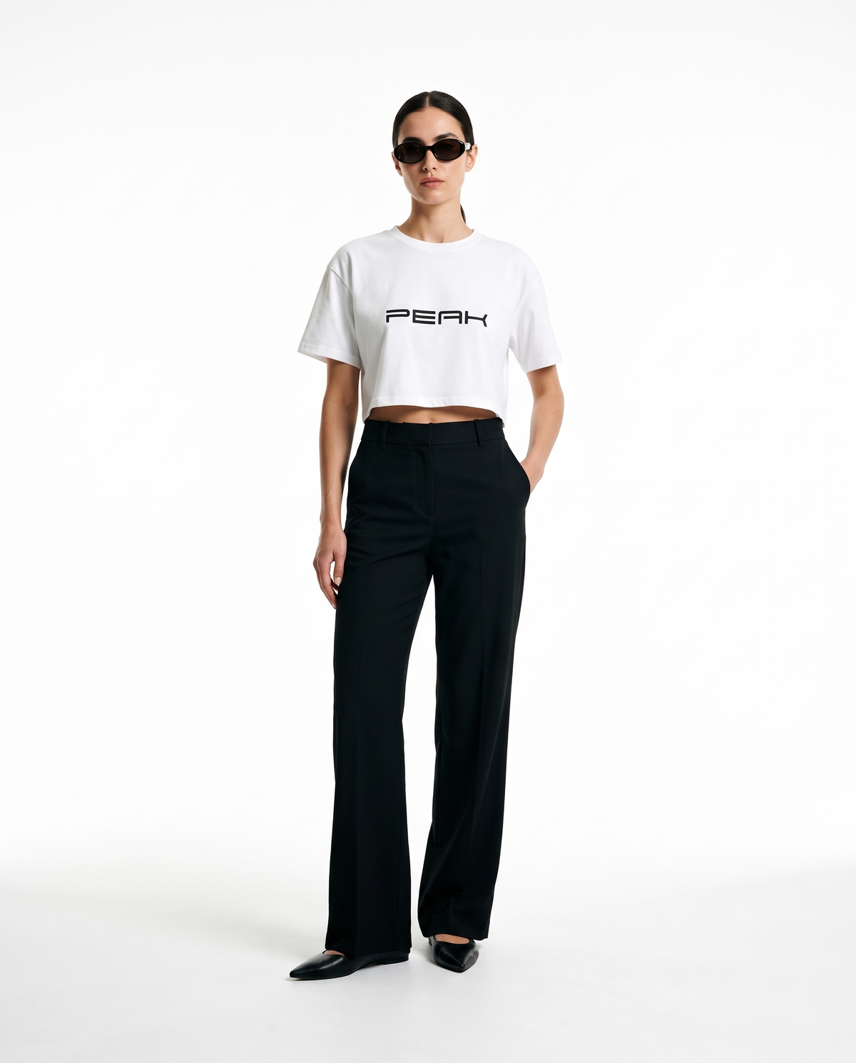 PEAK Women's Crop Tee