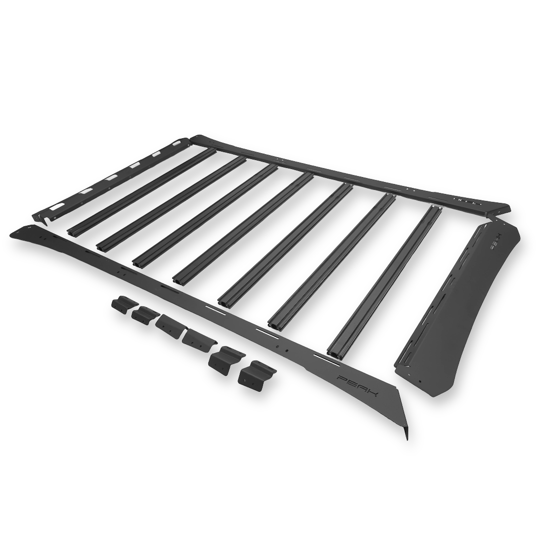 Long Roof Rack Platform System for Toyota LandCruiser 300 (LC300), view 3