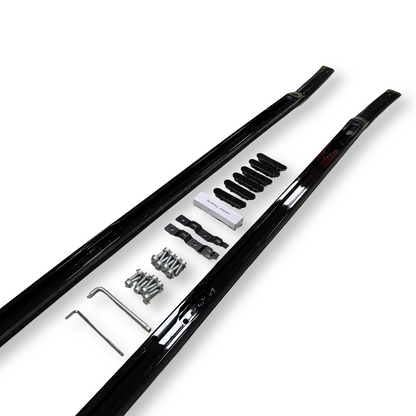 Gloss Black Roof Rails for Land Rover Defender 110 (L663), view 4