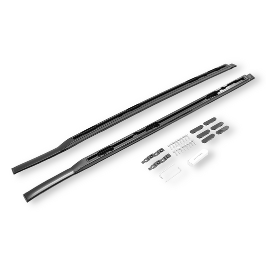 Gloss Black Roof Rails for Land Rover Defender 90 (L663)