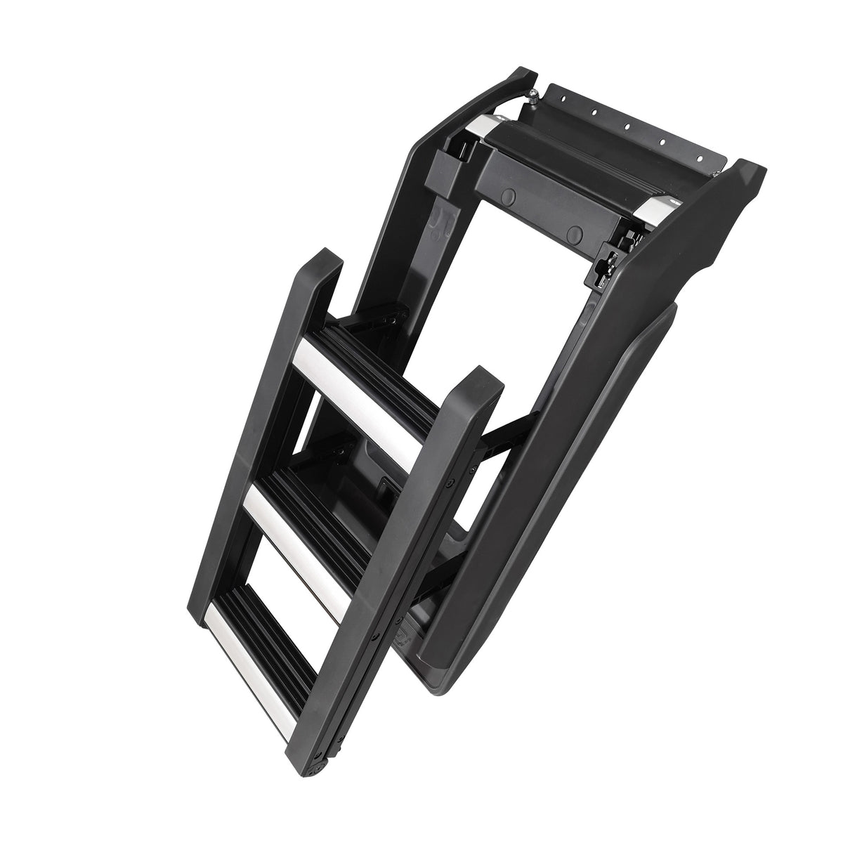 Side-Mounted Foldable Ladder System for Toyota LandCruiser Prado J250 and Lexus GX550, view 4