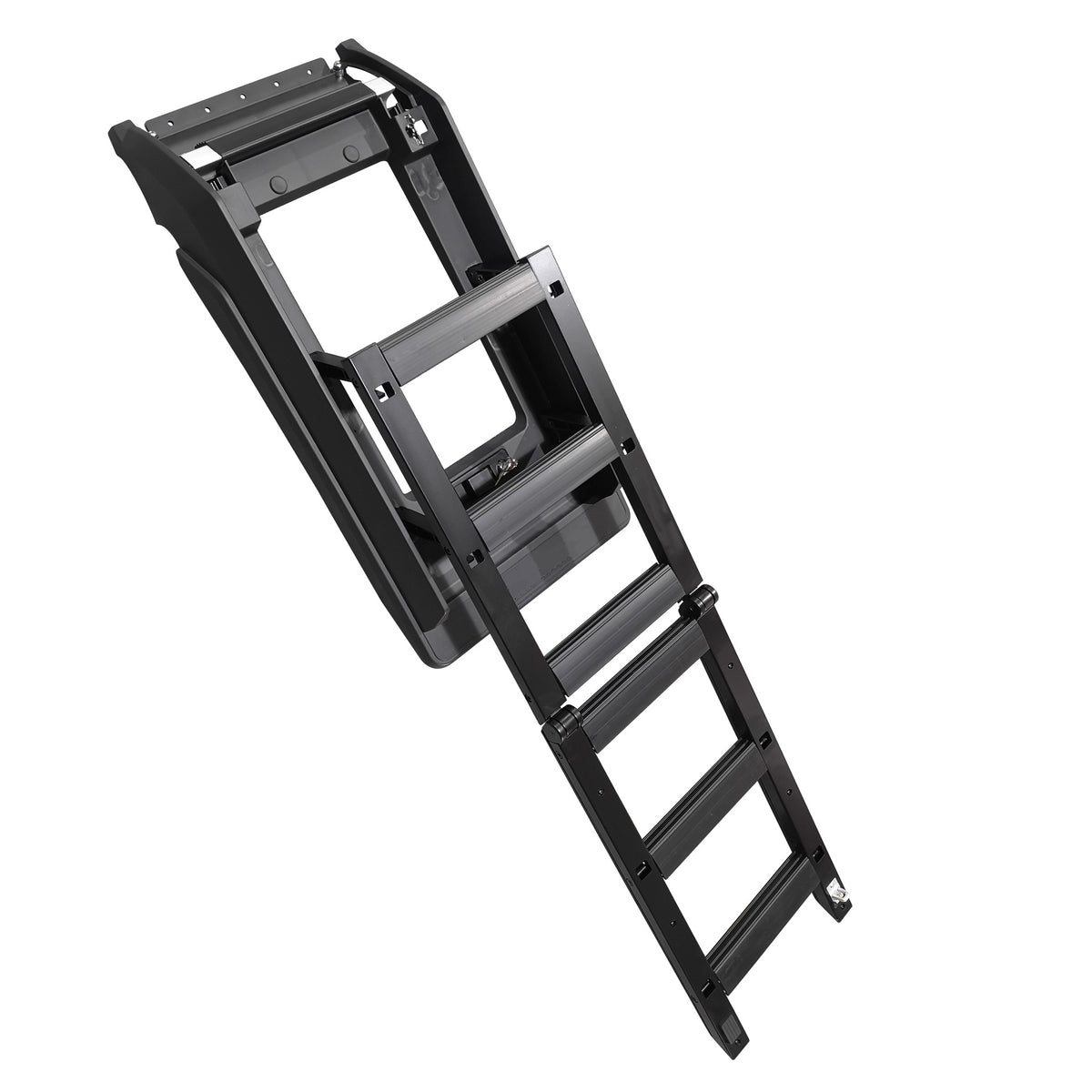 Side-Mounted Foldable Ladder System for Toyota LandCruiser Prado J250 and Lexus GX550, view 5