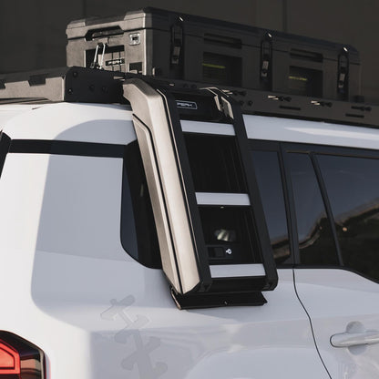 Side-Mounted Foldable Ladder System for Toyota LandCruiser Prado J250 and Lexus GX550, view 7