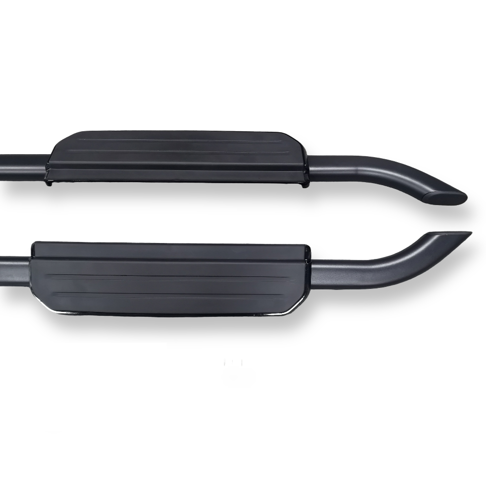 Black Side Steps for Land Rover Defender 110 and 130 (L663), view 4