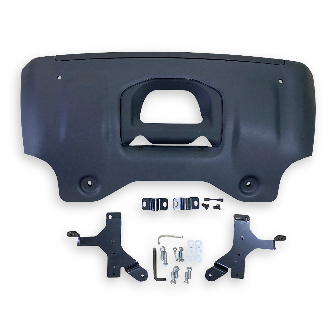 Black Front Skid Plate for Land Rover Defender 90, 110 and 130, view 3