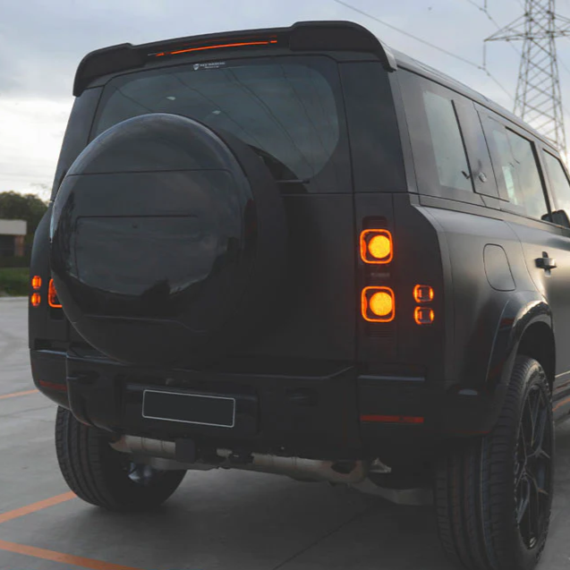 Smoked LED Tail Lights for Land Rover Defender 90, 110 and 130 (L663), view 10