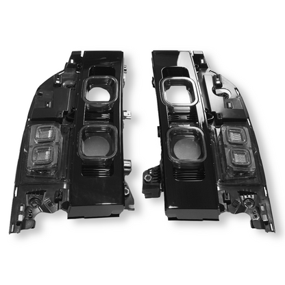 Smoked LED Tail Lights for Land Rover Defender 90, 110 and 130 (L663), view 3