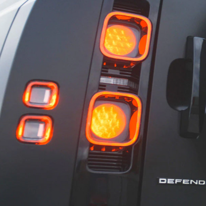 Smoked LED Tail Lights for Land Rover Defender 90, 110 and 130 (L663), view 8