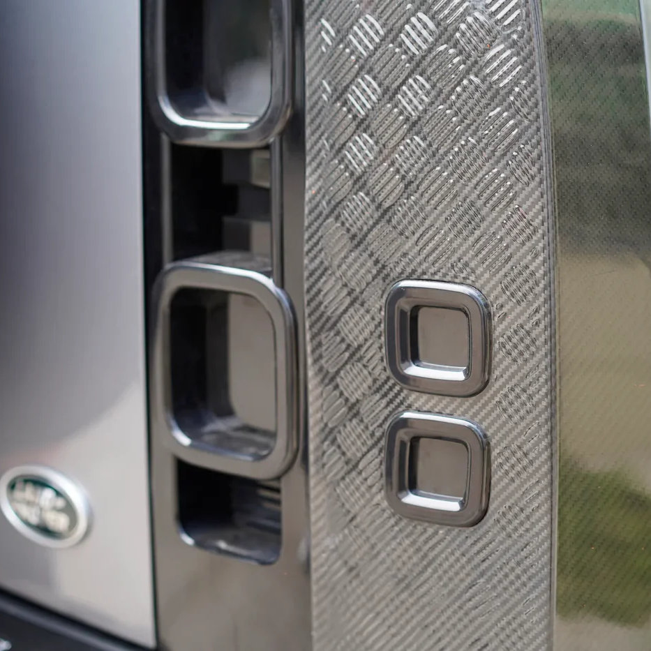 Smoked Tail Light Covers for Land Rover Defender 90, 110 and 130 (L663), view 6