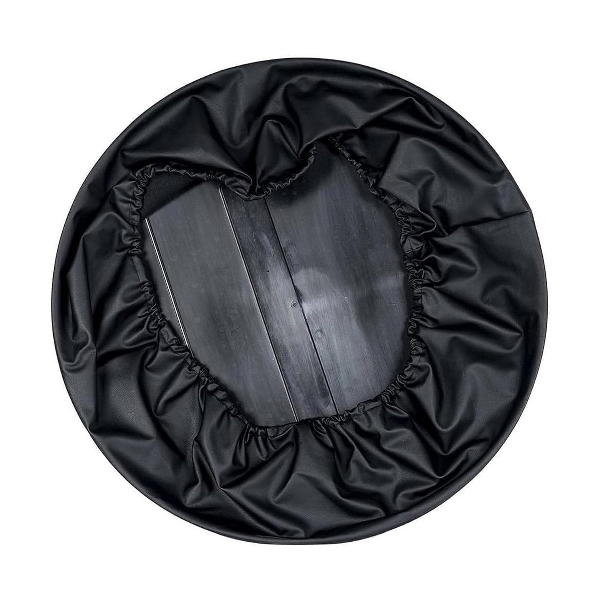 Gloss Black Spare Wheel Cover for Land Rover Defender 90, 110 and 130 (L663), view 2