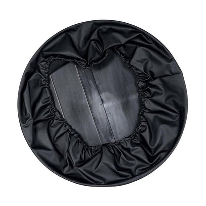 Gloss Black Spare Wheel Cover for Land Rover Defender 90, 110 and 130 (L663), view 2