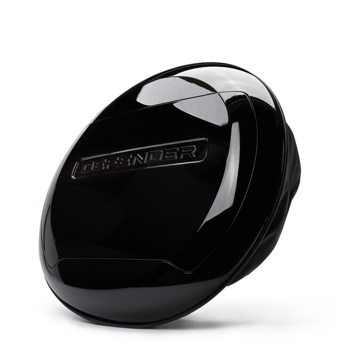 Gloss Black Spare Wheel Cover for Land Rover Defender 90, 110 and 130 (L663)