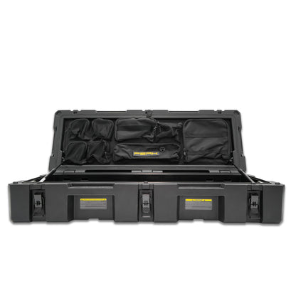 Storage Mesh Bag with Zippered Compartments, view 3