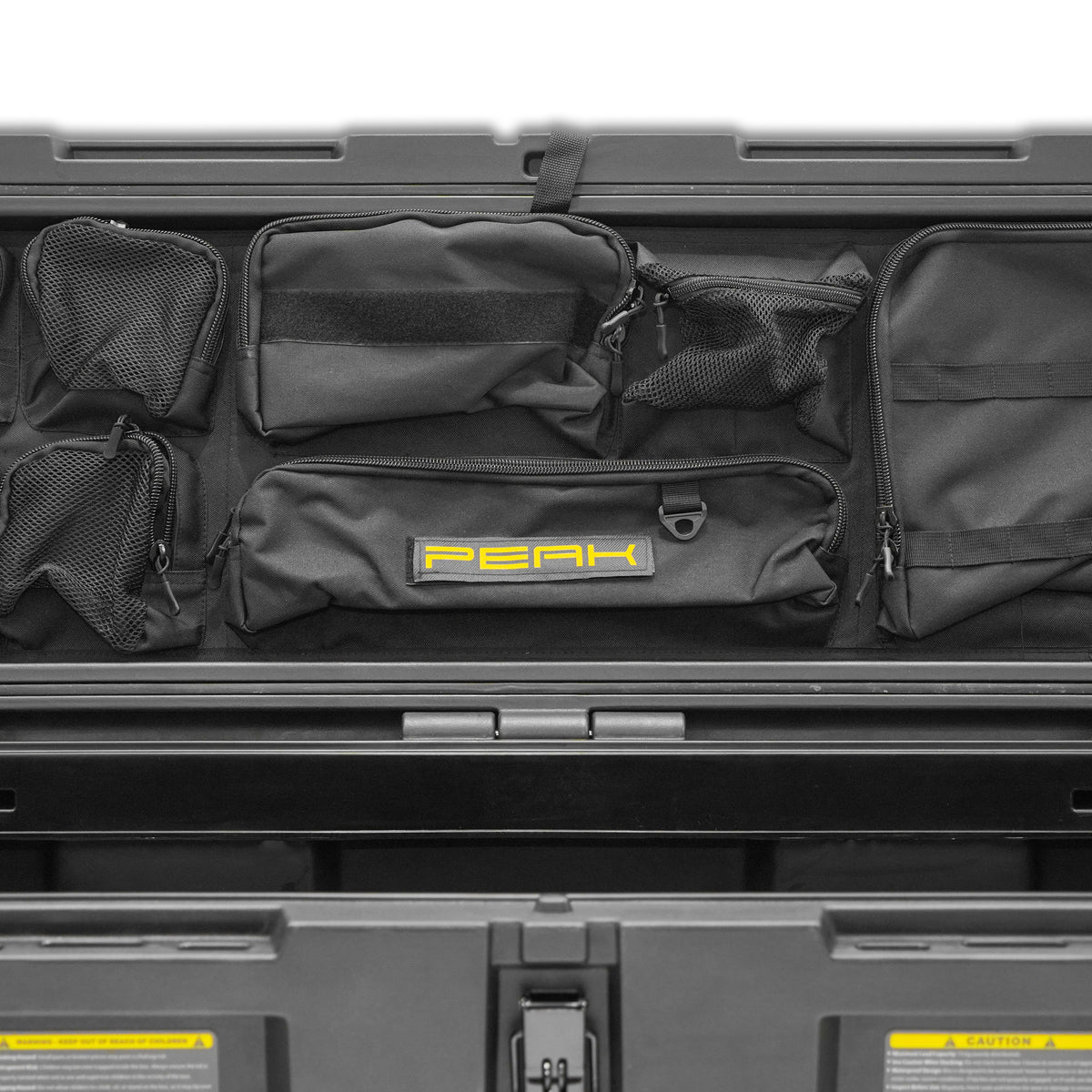 Storage Mesh Bag with Zippered Compartments