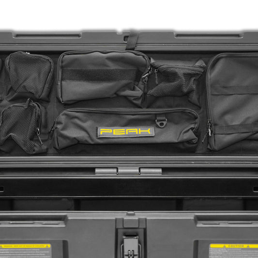 Storage Mesh Bag with Zippered Compartments