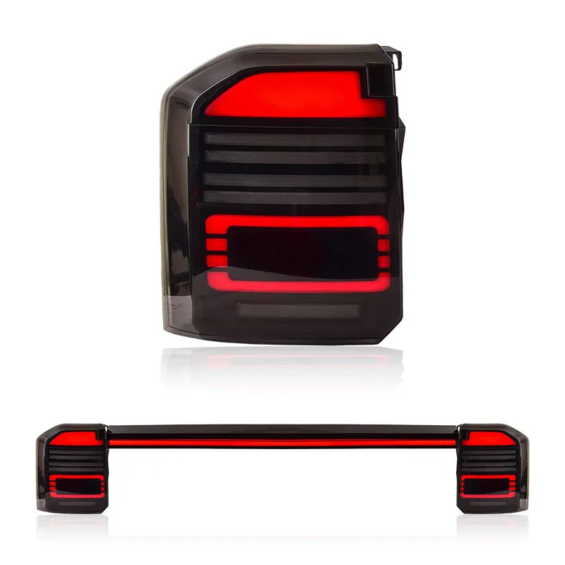 3-Piece LED Tail Lamp Set for Toyota Prado LC250 2024-2025, view 2
