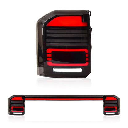 3-Piece LED Tail Lamp Set for Toyota Prado LC250 2024-2025, view 3