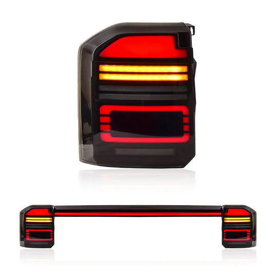 3-Piece LED Tail Lamp Set for Toyota Prado LC250 2024-2025
