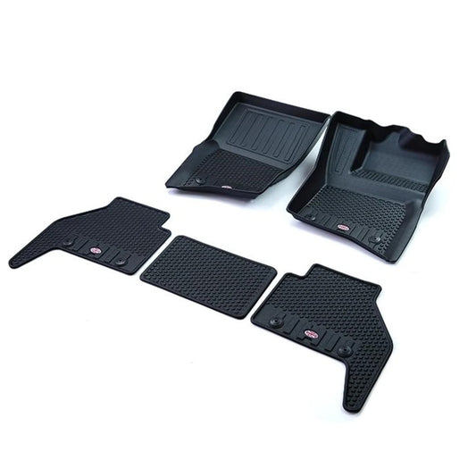 TPE All-Weather Floor Mats for Land Rover Defender 110 and 130 (L663)