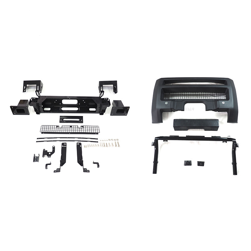 Winch Bracket and Soft-Touch Nudge Bar Kit for Land Rover Defender 90, 110 and 130 (L663), view 2