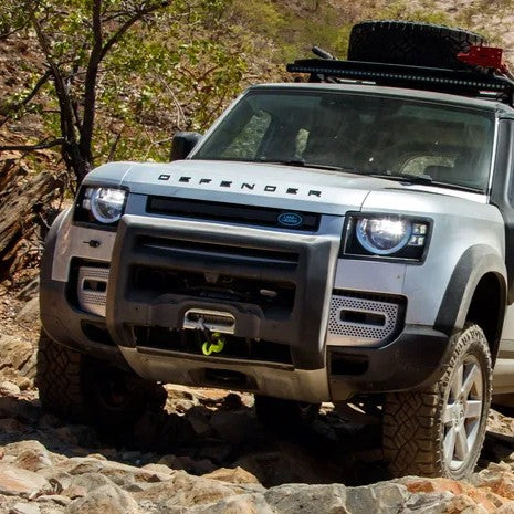 Winch Bracket and Soft-Touch Nudge Bar Kit for Land Rover Defender 90, 110 and 130 (L663), view 5