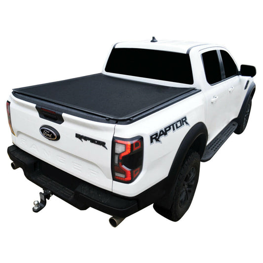 No Drill ClipOn Tonneau Cover for Next Gen Ford Ranger Raptor 2022+ Double Cab