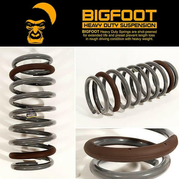 Big Foot Heavy Duty Front Coil Springs 1-3 Inch Lift (Pair) for KGM SsangYong Musso & Rexton