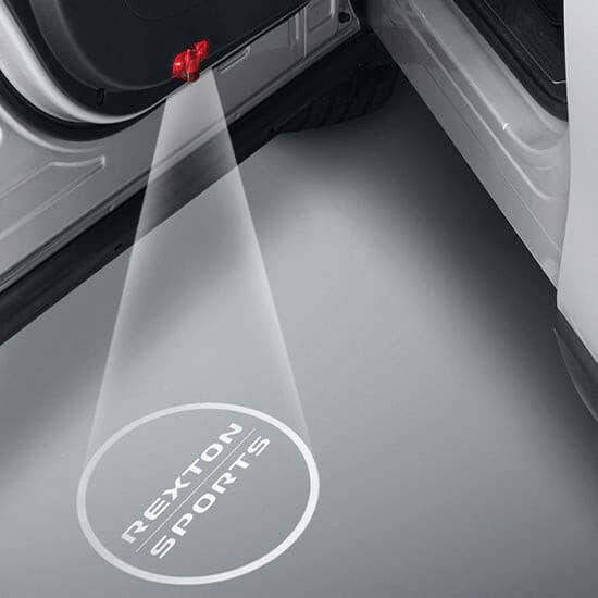 Genuine KGM SsangYong LED Door Spot Lamp for Musso