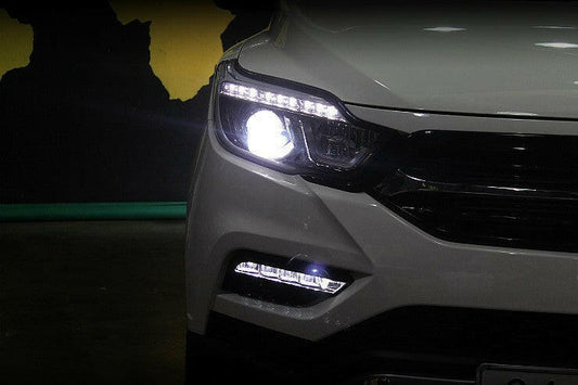 Genuine KGM SsangYong LED Fog Light Kit for Musso & Rexton (Pre Facelift)