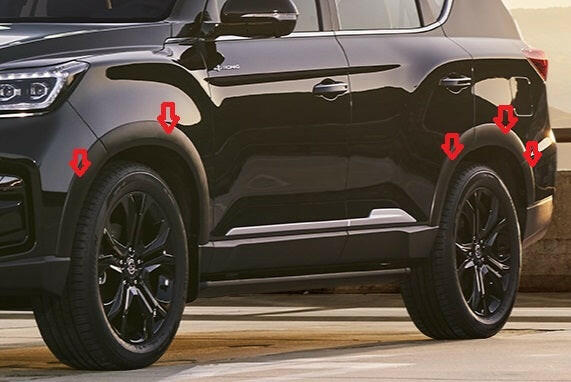 Genuine KGM SsangYong Wheel Arch Garnish (Set) for Rexton