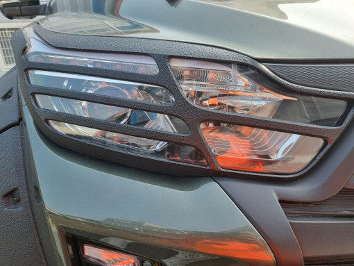 Headlight Guards (Pair) for KGM SsangYong Musso & Pre Facelift Rexton, view 2