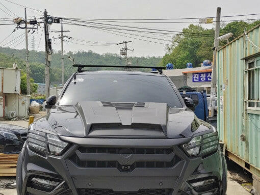 Headlight Guards (Pair) for KGM SsangYong Musso & Pre Facelift Rexton, view 5